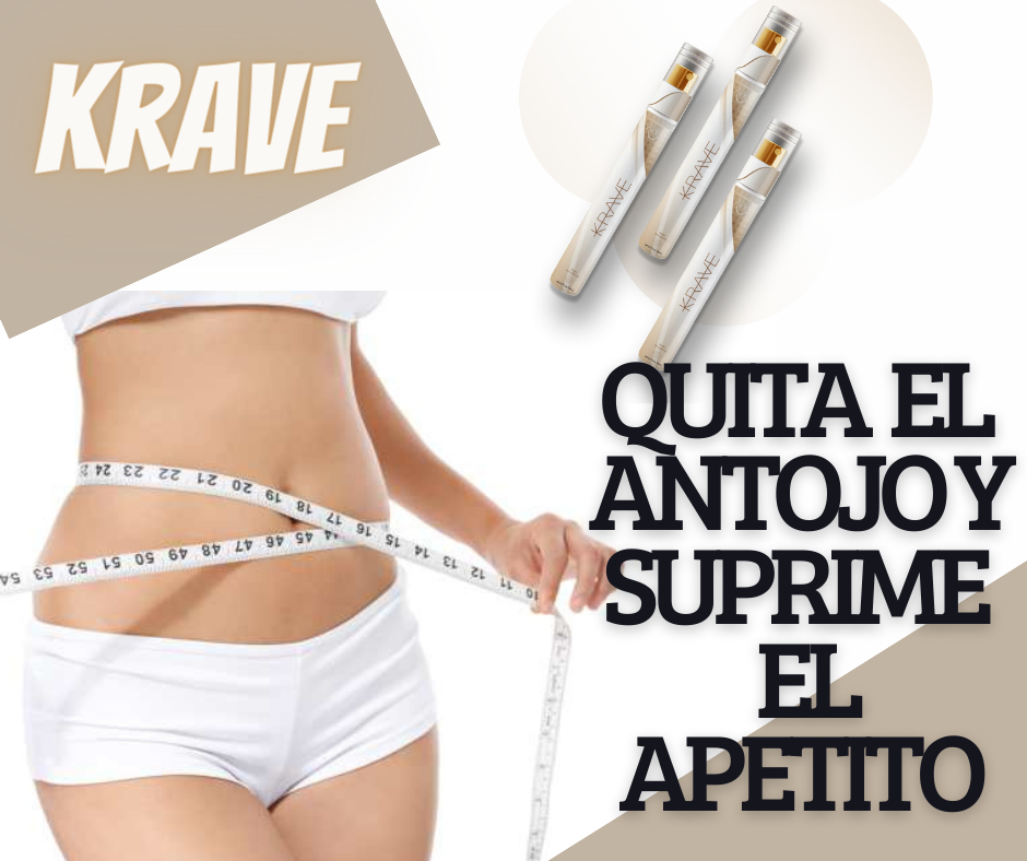 Bajar de peso (control de antojos) - Krave + ENVIO GRATIS ⭐️⭐️⭐️⭐️⭐️