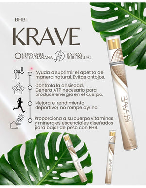 Bajar de peso (control de antojos) - Krave + ENVIO GRATIS ⭐️⭐️⭐️⭐️⭐️