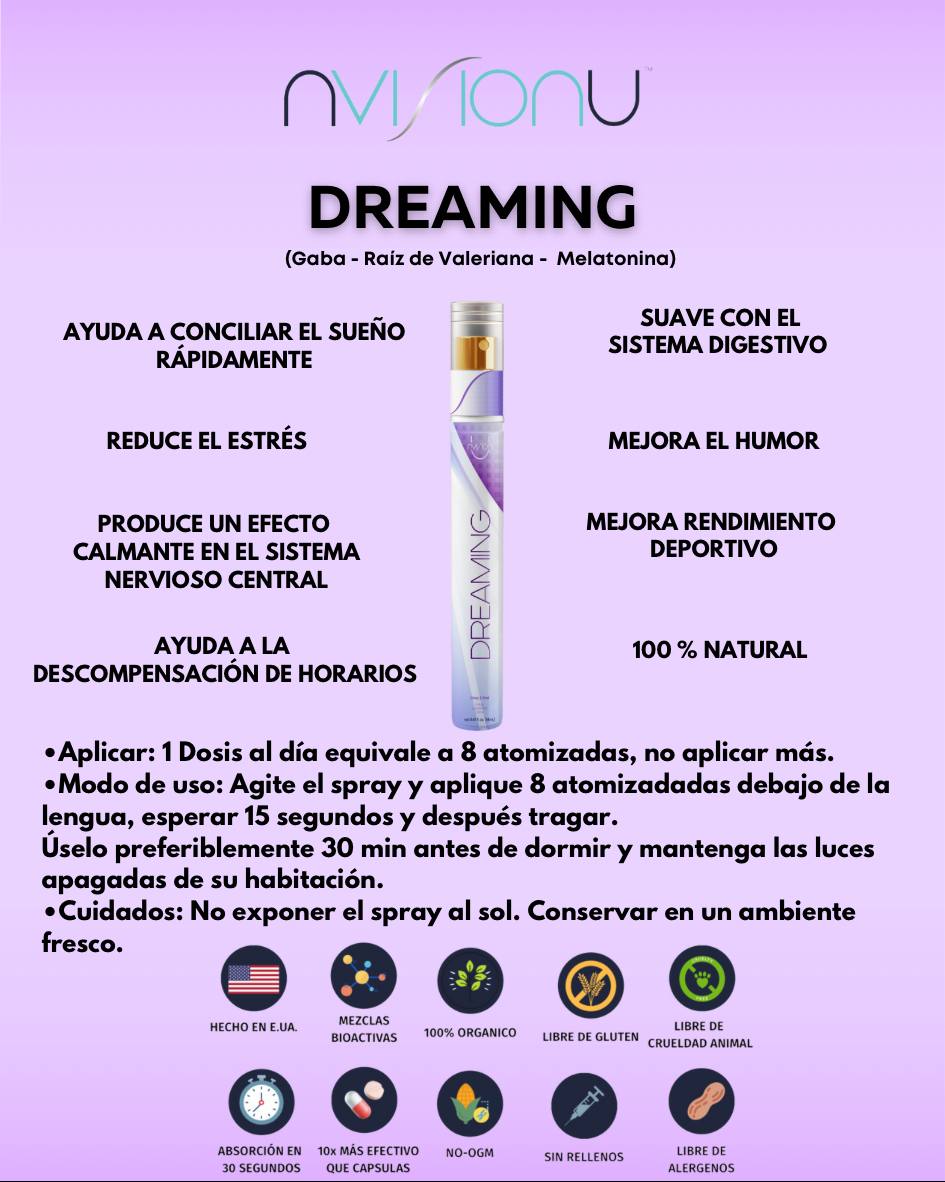 Adiós Insomnio - Dreaming + ENVIO GRATIS ⭐️⭐️⭐️⭐️⭐️