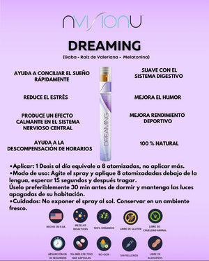 Adiós Insomnio - Dreaming + ENVIO GRATIS ⭐️⭐️⭐️⭐️⭐️