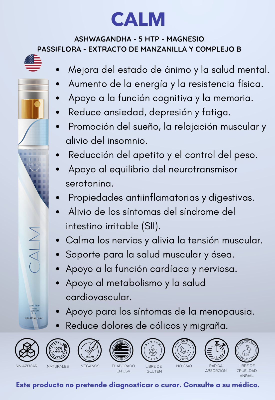 Adiós Estrés - Calm + ENVIO GRATIS ⭐️⭐️⭐️⭐️⭐️