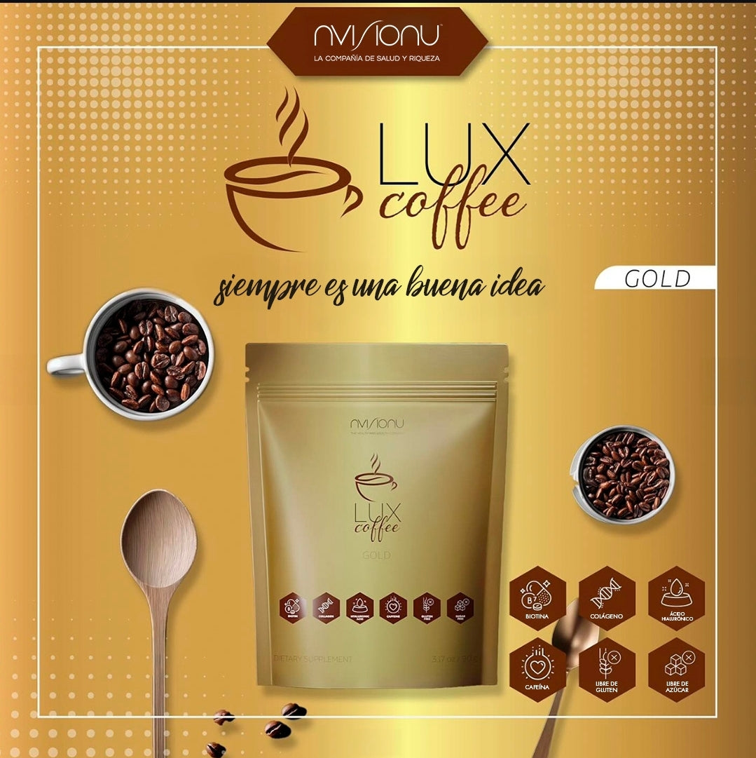 Café Latte con Colágeno - Lux Coffe + ENVIO GRATIS ⭐️⭐️⭐️⭐️⭐️