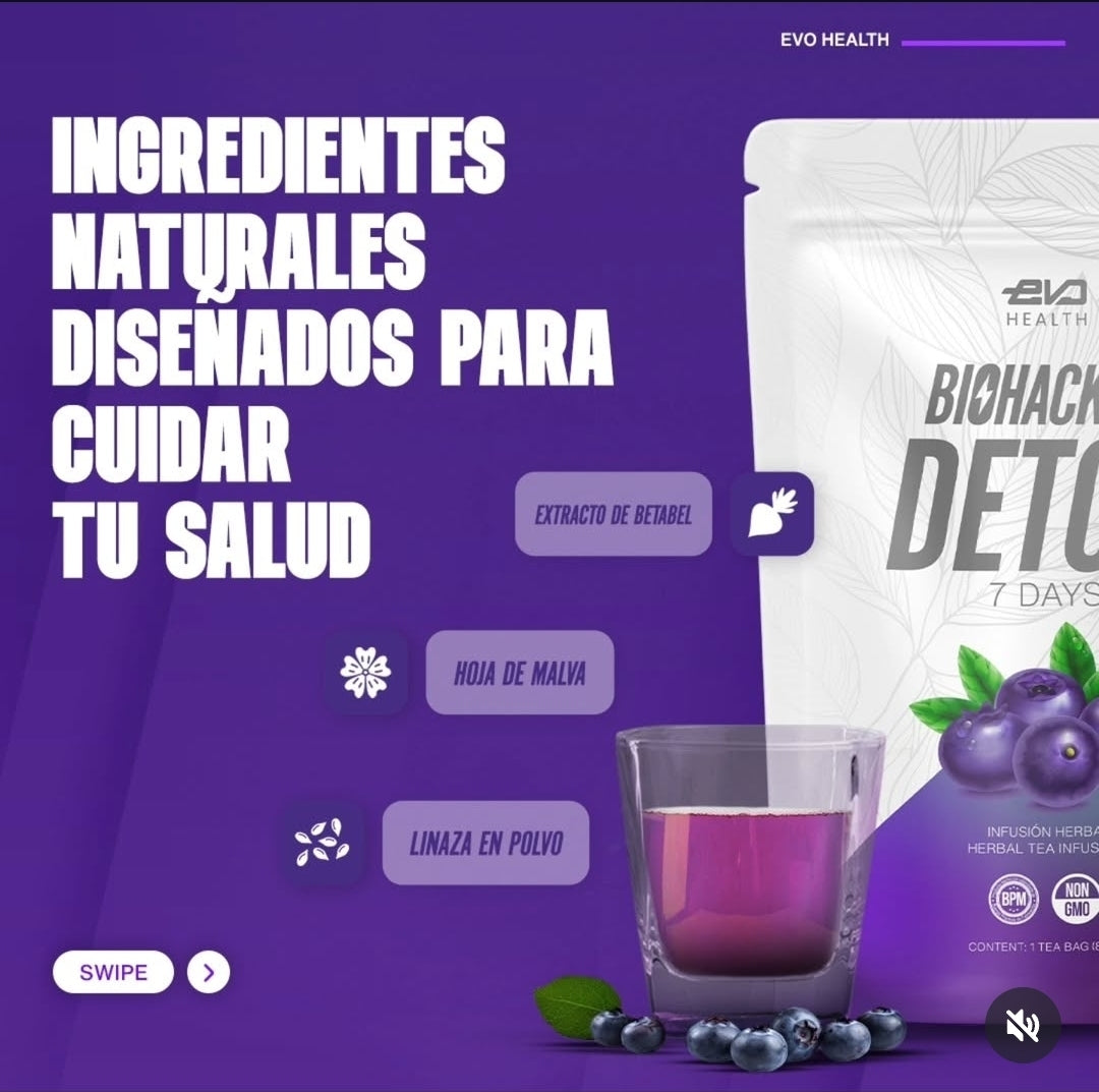 Té Detox Premium - Desintoxicar + ENVIO GRATIS ⭐️⭐️⭐️⭐️⭐️